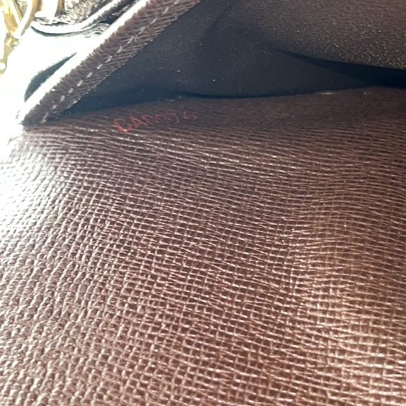 Authentic Louis Vuitton Sarah Damier Ebene Canvas Wallet with COA - Picture 10 of 12